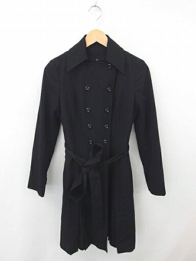 【中古】エムケー ミッシェルクラン MK MICHEL KLEIN コート アウター ステンカラー ロング ライナー ベルト ウール 38 黒 ブラック /TT3 レディース 【ベクトル 古着】 200217 ブランド古着ベクトルプレミアム店 【中古】エムケー ミッシェルクラン MK MICHEL KLEIN コート アウター ステンカラー ロング ライナー ベルト ウール 38 黒 ブラック /TT3 レディース 【ベクトル 古着】 200217 ブランド古着ベクトルプレミアム店