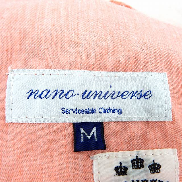 【中古】ナノユニバース nano universe パンツ 膝丈 ジップフライ ポケット 無地 シンプル 麻 リネン M ピンク /ST40 レディース 【ベクトル 古着】 200314 ブランド古着ベクトルプレミアム店 auc-vector-18940003 ブランド古着の買取販売ベクトル サンプル画像3