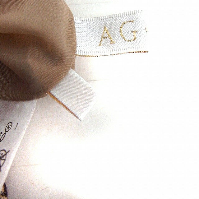 【中古】エージーバイアクアガール AG by aquagirl スカート ラップ フレア　千鳥柄 ミニ S ブラウン 茶 /FT1 レディース 【ベクトル 古着】 210709 auc-vector-18938384 ブランド古着の買取販売ベクトル サンプル画像3