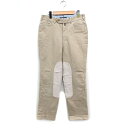 【中古】タキザワ シゲル Takizawa Shigeru Salone Ondata ジョッパーズ パンツ パッチ 無地 コットン 綿 ベージュ /FT48 レディース 【ベクトル 古着】 250501