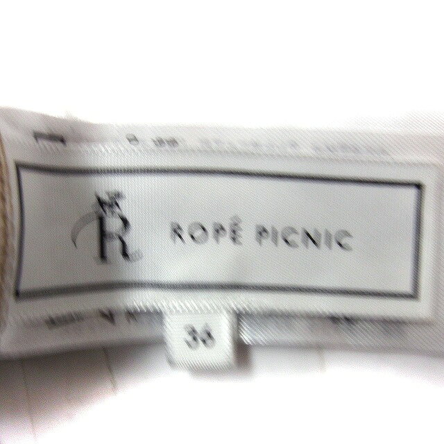 【中古】ロペピクニック ROPE Picnic テーパードパンツ センターシーム 裾ZIP 36 ベージュ /FT40 レディース 【ベクトル 古着】 250503 auc-vector-20288208 ブランド古着の買取販売ベクトル サンプル画像3