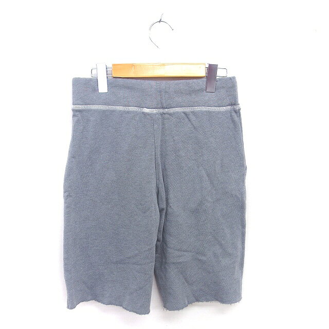 ブランド古着の買取販売ベクトルの【中古】オルタナティブ ALTERNATIVE ハーフパンツ スウェット 裏起毛 腰ひも S グレー /TT メンズ 【ベクトル 古着】 251206｜アングル2