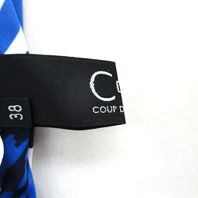 【中古】クードシャンス CdeC COUP DE CHANCE ワンピース 半袖 ロング 総柄 38 ブルー 青 /KT2 レディース 【ベクトル 古着】 250430 auc-vector-20285500 ブランド古着の買取販売ベクトル サンプル画像3