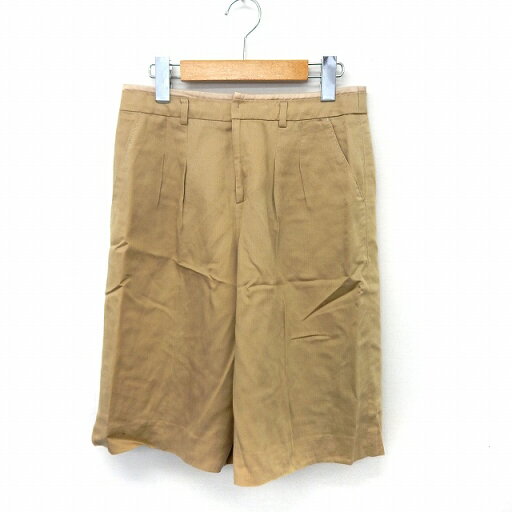 【中古】ボールジー BALLSEY トゥモローランド パンツ ハーフ 膝丈 ジップフライ ポケット シンプル 36 ベージュ /ST31 メンズ 【ベクトル 古着】 200703 ブランド古着ベクトルプレミアム店 【中古】ボールジー BALLSEY トゥモローランド パンツ ハーフ 膝丈 ジップフライ ポケット シンプル 36 ベージュ /ST31 メンズ 【ベクトル 古着】 200703 ブランド古着ベクトルプレミアム店