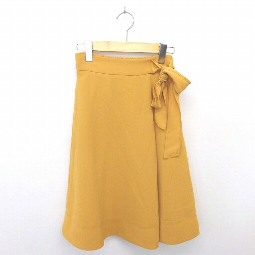 【中古】プロポーション ボディドレッシング PROPORTION BODY DRESSING スカート フレア 膝下丈 薄手 ウエストリボン 無地 シンプル 2 からし色 マスタード /TT1 レディース 【ベクトル 古着】 200629 ブランド古着ベクトルプレミアム店 【中古】プロポーション ボディドレッシング PROPORTION BODY DRESSING スカート フレア 膝下丈 薄手 ウエストリボン 無地 シンプル 2 からし色 マスタード /TT1 レディース 【ベクトル 古着】 200629 ブランド古着ベクトルプレミアム店