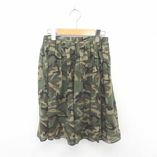 【中古】アーバンリサーチ ドアーズ URBAN RESEARCH DOORS スカート フレア ひざ丈 迷彩 カモフラ 薄手 綿 コットン F 緑 カーキ /TT40 レディース 【ベクトル 古着】 200720 ブランド古着ベクトルプレミアム店ブランドアーバンリサーチ ドアーズ URBAN RESEARCH DOORS表記サイズF(実寸サイズをご確認ください。）実寸サイズウエスト：約60cm　ヒップ：約90cm　スカート丈：約52cm　　素材コットン100％ ポリエステル100％色カーキ ※色に関してはこの商品の出品者の主観で判断しておりますので、カタログや正規のカラーとは言い回しが異なる場合があります。状態USEDです。保管時のシワこそございますが、その他に目立った汚れやダメージはなく、まだまだご着用頂けます。 中古品を扱っているため、元の商品のデザインや形状が全て把握できかねますので、予めご了承下さい。 ※神経質な方はご遠慮下さい。商品のお問い合わせの回答を休止しております。＊各商品ページの商品詳細等をご確認の上ご購入ください。【中古】アーバンリサーチ ドアーズ URBAN RESEARCH DOORS スカート フレア ひざ丈 迷彩 カモフラ 薄手 綿 コットン F 緑 カーキ /TT40 レディース 【ベクトル 古着】 200720 ブランド古着ベクトルプレミアム店状態ランク　”AB”詳細については、下記および「状態ランクについて」ページをご覧ください。未使用・新品の商品ほぼ新品同様の商品使用感が少なく、かなり状態の良い商品使用感はあるが、傷や汚れの少ない商品使用感の他、傷や汚れが見られる商品かなり大きな傷みがある難あり商品※S〜CランクはUSED品となりますので、使用感をご理解の上でご入札下さい。状態ランクについてinformationブランドアーバンリサーチ ドアーズ URBAN RESEARCH DOORS表記サイズF(実寸サイズをご確認ください。）実寸サイズウエスト：約60cm　ヒップ：約90cm　スカート丈：約52cm　　素材コットン100％ ポリエステル100％色カーキ ※色に関してはこの商品の出品者の主観で判断しておりますので、カタログや正規のカラーとは言い回しが異なる場合があります。状態USEDです。保管時のシワこそございますが、その他に目立った汚れやダメージはなく、まだまだご着用頂けます。 中古品を扱っているため、元の商品のデザインや形状が全て把握できかねますので、予めご了承下さい。 ※神経質な方はご遠慮下さい。商品のお問い合わせの回答を休止しております。＊各商品ページの商品詳細等をご確認の上ご購入ください。本商品は一点物です他サイトや店舗にて販売している商品です。多少のお時間差にて欠品になることもございます。予めご了承頂ますようお願い致します。ベクトル・サイズガイドはこちらこの商品と同じブランドの商品を見る
