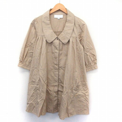 【中古】ジルスチュアート JILL STUART トレンチコート スプリングコート 七分袖 ステンカラー シンプル M ベージュ /ST16 レディース 【ベクトル 古着】 200815 ブランド古着ベクトルプレミアム店 【中古】ジルスチュアート JILL STUART トレンチコート スプリングコート 七分袖 ステンカラー シンプル M ベージュ /ST16 レディース 【ベクトル 古着】 200815 ブランド古着ベクトルプレミアム店