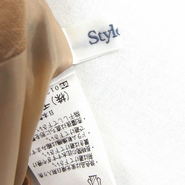 【中古】style Note スカート ボタンダウン ひざ丈 リネン混 無地 シンプル 61-89 キャメル 茶 /FT32 レディース 【ベクトル 古着】 201017 ブランド古着ベクトルプレミアム店 auc-vector-18954528 ブランド古着の買取販売ベクトル サンプル画像3