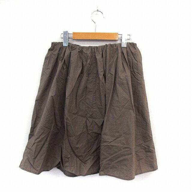 【中古】ロペピクニック ROPE Picnic スカート フレア ギャザー 膝丈 ウエストゴム シンプル 38 カーキ /ST10 レディース 【ベクトル 古着】 210116 ブランド古着ベクトルプレミアム店 auc-vector-18951250 ブランド古着の買取販売ベクトル サンプル画像2