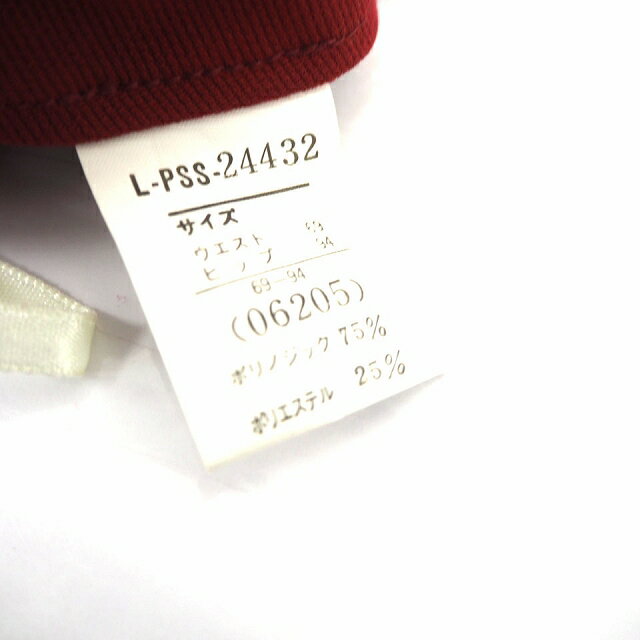 【中古】パンツ ボトムス キュロット ショート ショーパン 無地 シンプル ショート丈 69 レッド 赤 /MT11 N レディース 【ベクトル 古着】 210416