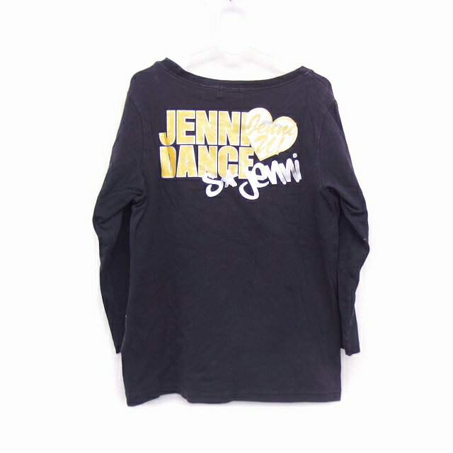 【中古】JENNI DANCE 子供服 Tシャツ カットソー ボートネック 長袖 コットン 綿 ...