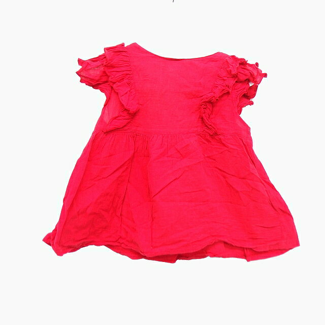 【中古】Porte bouguet ベビー服 ワンピース チュニック ミニ ボートネック ノース...