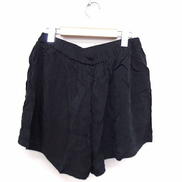 【中古】ロペピクニック ROPE Picnic パンツ ギャザー キュロット ショート 無地 シンプル 38 ブラック 黒 /FT28 レディース 【ベクトル 古着】 210603 auc-vector-18963778 ブランド古着の買取販売ベクトル サンプル画像2