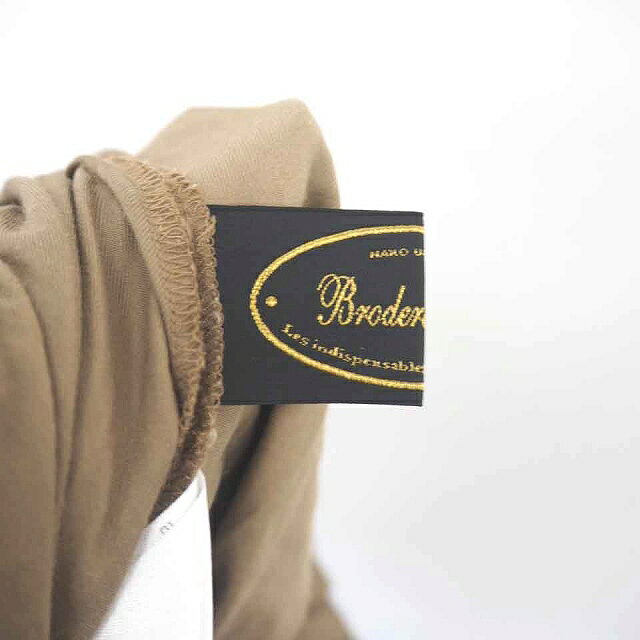 【中古】ブロードゥリー&コー Broderie&Co ナノユニバース パンツ キュロット ショート 薄手 ウエスト紐 無地 シンプル F 茶 ベージュ /TT20 レディース 【ベクトル 古着】 210605 auc-vector-18960933 ブランド古着の買取販売ベクトル サンプル画像3