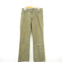 【中古】T・U・S 216 パンツ ボトムス デニム ジーンズ ロング 67 ブラウン 茶 /MT34 レディース 【ベクトル 古着】 210603(4)