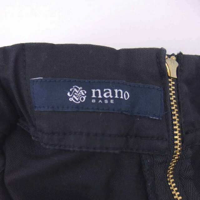 【中古】ナノユニバース nano universe NANO BASE タイト スカート ロング スリット サイドジップ 36 黒 ブラック /TT19 レディース 【ベクトル 古着】 230309 auc-vector-19181178 ブランド古着の買取販売ベクトル サンプル画像3