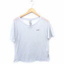 【中古】ヘルコビッチ・アレキサンドレ HERCHCOVITH カットソー Tシャツ ロゴ 丸首 半袖 M ライトグレー /FT36 レディース 【ベクトル 古着】 210610