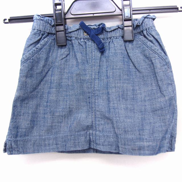 【中古】オールドネイビー OLD NAVY 子供服 パンツ キュロット スカート風 ミニ コットン 綿 3T 3A ブルー 青 /FT30 キッズ 【ベクトル 古着】 210611