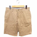 【中古】フリークスストア FREAKS STORE パンツ ショート ハーフ 無地 コットン 綿 M ベージュ /FT5 レディース 【ベクトル 古着】 210625(4)