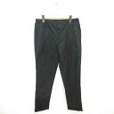 【中古】ボールジー BALLSEY トゥモローランド パンツ テーパード ロールアップ ジップフライ 無地 シンプル 36 チャコールグレー /TT18 レディース 【ベクトル 古着】 210714(4)