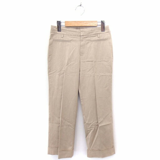 【中古】ボールジー BALLSEY トゥモローランド パンツ アンクル センタープレス ロールアップ コットン 綿 36 ベージュ /FT32 レディース 【ベクトル 古着】 210825 【中古】ボールジー BALLSEY トゥモローランド パンツ アンクル センタープレス ロールアップ コットン 綿 36 ベージュ /FT32 レディース 【ベクトル 古着】 210825