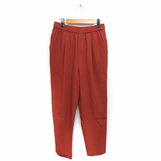 【中古】monable GREEN LABEL RELAXING パンツ テーパード 無地 シンプル 36 ブラウン 茶 /FT23 レディース 【ベクトル 古着】 210816 【中古】monable GREEN LABEL RELAXING パンツ テーパード 無地 シンプル 36 ブラウン 茶 /FT23 レディース 【ベクトル 古着】 210816