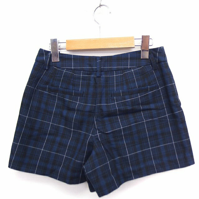 【中古】ロペピクニック ROPE Picnic ショートパンツ チェック ボトムス 36 ネイビー 紺 /FT36 レディース 【ベクトル 古着】 210804 auc-vector-18963348 ブランド古着の買取販売ベクトル サンプル画像2