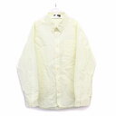 【中古】POP ON POP 子供服 ワイシャツ Yシャツ ボタンダウン 長袖 綿混 無地 140 レモンイエロー 黄 /HT4 キッズ 【ベクトル 古着】 210908