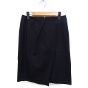 【中古】ユナイテッドアローズ UNITED ARROWS TOKYO タイト スカート ひざ丈 無地 シンプル ウール 36 ブラック 黒 /FT20 レディース 【ベクトル 古着】 211112(4)
