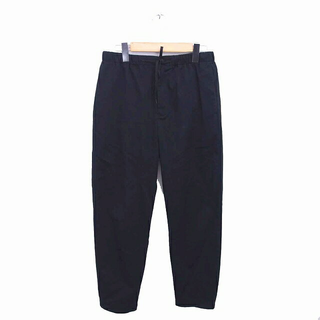 【中古】ラコレ LAKOLE テーパード パンツ ジップフライ 無地 シンプル M 黒 ブラック /TT21 レディース 【ベクトル 古着】 211218