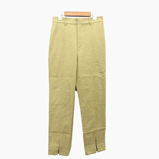 【中古】アーバンリサーチ URBAN RESEARCH アイテムズ ITEMS テーパード パンツ コットン 綿 無地 シンプル スリット Free ピスタチオ /HT17 レディース 【ベクトル 古着】 220330 【中古】アーバンリサーチ URBAN RESEARCH アイテムズ ITEMS テーパード パンツ コットン 綿 無地 シンプル スリット Free ピスタチオ /HT17 レディース 【ベクトル 古着】 220330