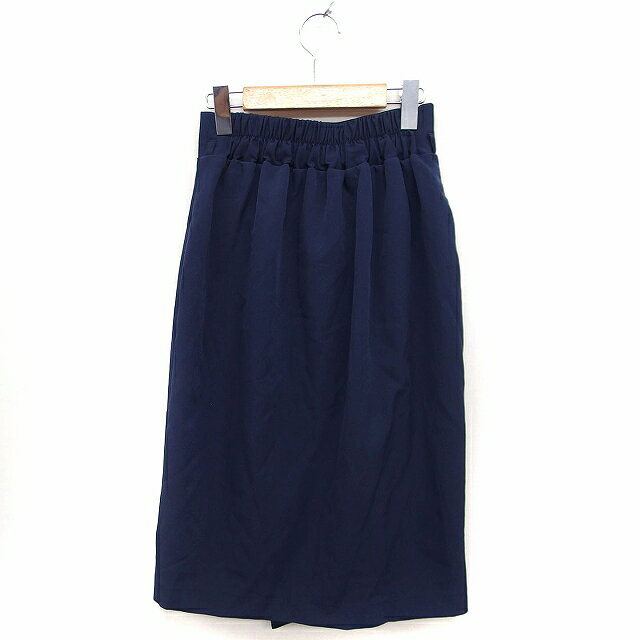 【中古】ロペピクニック ROPE Picnic タイト スカート ロング ミモレ丈 スリット 無地 シンプル 36 ネイビー 紺 /FT13 レディース 【ベクトル 古着】 220907 auc-vector-18986630 ブランド古着の買取販売ベクトル サンプル画像2