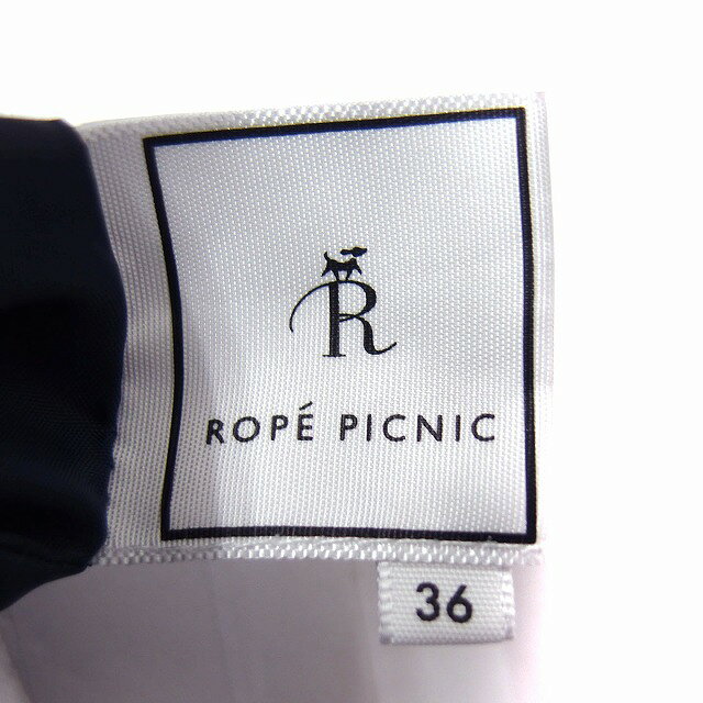 【中古】ロペピクニック ROPE Picnic タイト スカート ロング ミモレ丈 スリット 無地 シンプル 36 ネイビー 紺 /FT13 レディース 【ベクトル 古着】 220907 auc-vector-18986630 ブランド古着の買取販売ベクトル サンプル画像3