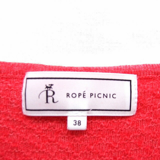 【中古】ロペピクニック ROPE Picnic ニット セーター ボートネック リブ アルパカ混 ビーズ装飾 ハイゲージ 長袖 38 ピンク /NT22 レディース 【ベクトル 古着】 221116 auc-vector-19010582 ブランド古着の買取販売ベクトル サンプル画像3