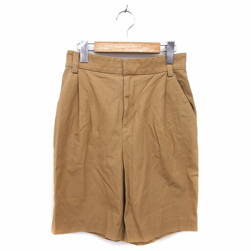 【中古】B&Y ユナイテッドアローズ BEAUTY&YOUTH ビューティー&ユース パンツ ストレート ハーフ コットン 綿 タック ジップフライ M ライトブラウン /NT30 レディース 【ベクトル 古着】 230222 【中古】B&Y ユナイテッドアローズ BEAUTY&YOUTH ビューティー&ユース パンツ ストレート ハーフ コットン 綿 タック ジップフライ M ライトブラウン /NT30 レディース 【ベクトル 古着】 230222