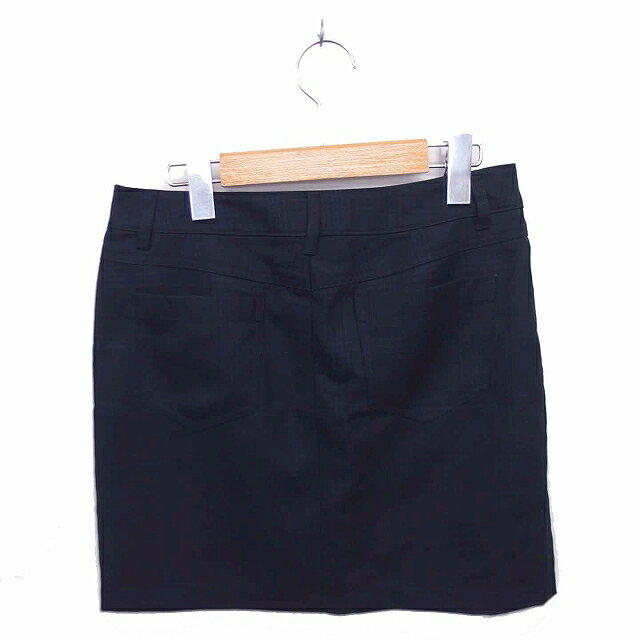 【中古】ブロードゥリー&コー Broderie&Co ナノユニバース 台形 スカート チェック ミニ 38 ネイビー ブラック 紺 黒 /TT4 レディース 【ベクトル 古着】 230415 auc-vector-19236391 ブランド古着の買取販売ベクトル サンプル画像2