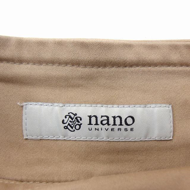【中古】ナノユニバース nano universe チノ タイトスカート ロング スリット 無地 シンプル 38 ベージュ /FT44 レディース 【ベクトル 古着】 230515 auc-vector-19276583 ブランド古着の買取販売ベクトル サンプル画像3