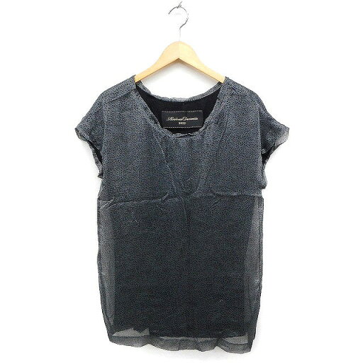 【中古】アバハウス ドゥヴィネット リュクス abahouse devinette Luxe ヒョウ柄 チュニック フレンチスリーブ シフォン チャコールグレー /FT28 レディース 【ベクトル 古着】 230615 【中古】アバハウス ドゥヴィネット リュクス abahouse devinette Luxe ヒョウ柄 チュニック フレンチスリーブ シフォン チャコールグレー /FT28 レディース 【ベクトル 古着】 230615
