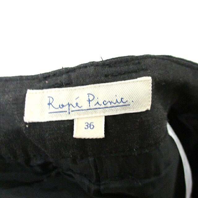 【中古】ロペピクニック ROPE Picnic パンツ スラックス ジップフライ シンプル 36 ブラック 黒 /KT28 レディース 【ベクトル 古着】 230617 auc-vector-19326888 ブランド古着の買取販売ベクトル サンプル画像3