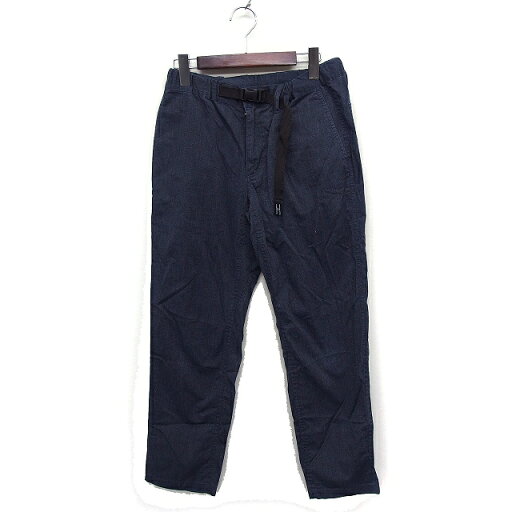 【中古】ジュンレッド JUNRed バックルベルト テーパード パンツ 柄 コットン 綿 M ネイビー 紺 /FT24 メンズ 【ベクトル 古着】 240322 【中古】ジュンレッド JUNRed バックルベルト テーパード パンツ 柄 コットン 綿 M ネイビー 紺 /FT24 メンズ 【ベクトル 古着】 240322