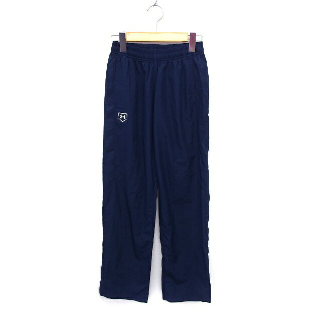 【中古】アンダーアーマー UNDER ARMOUR 子供服 ウィンドブレーカー パンツ ストレート メッシュ ロゴ ゆったり YLG 紺 ネイビー /NT19 キッズ 【ベクトル 古着】 240418ブランドアンダーアーマー UNDER ARMOUR表記サイズYLG（150）実寸サイズウエスト：約58-75cm　もも幅：約23cm　裾幅：約19cm　股上：約20.5cm　股下：約69cm　　素材表地：ポリエステル100％ 裏地：ポリエステル100％色ネイビー ※色に関してはこの商品の出品者の主観で判断しておりますので、カタログや正規のカラーとは言い回しが異なる場合があります。仕様ウエスト部分ゴム仕様状態右裾に1.6程度の白い線がありますが、その他に目立ったダメージはなく、問題なくご使用いただける商品です。 ※あくまでも中古品ですので掲載写真や記載内容をご確認いただき、ご理解の上ご購入ください。 商品のお問い合わせの回答を休止しております。＊各商品ページの商品詳細等をご確認の上ご購入ください。【中古】アンダーアーマー UNDER ARMOUR 子供服 ウィンドブレーカー パンツ ストレート メッシュ ロゴ ゆったり YLG 紺 ネイビー /NT19 キッズ 【ベクトル 古着】 240418状態ランク　”AB”詳細については、下記および「状態ランクについて」ページをご覧ください。未使用・新品の商品ほぼ新品同様の商品使用感が少なく、かなり状態の良い商品使用感はあるが、傷や汚れの少ない商品使用感の他、傷や汚れが見られる商品かなり大きな傷みがある難あり商品※S〜CランクはUSED品となりますので、使用感をご理解の上でご入札下さい。状態ランクについてinformationブランドアンダーアーマー UNDER ARMOUR表記サイズYLG（150）実寸サイズウエスト：約58-75cm　もも幅：約23cm　裾幅：約19cm　股上：約20.5cm　股下：約69cm　　素材表地：ポリエステル100％ 裏地：ポリエステル100％色ネイビー ※色に関してはこの商品の出品者の主観で判断しておりますので、カタログや正規のカラーとは言い回しが異なる場合があります。仕様ウエスト部分ゴム仕様状態右裾に1.6程度の白い線がありますが、その他に目立ったダメージはなく、問題なくご使用いただける商品です。 ※あくまでも中古品ですので掲載写真や記載内容をご確認いただき、ご理解の上ご購入ください。 商品のお問い合わせの回答を休止しております。＊各商品ページの商品詳細等をご確認の上ご購入ください。本商品は一点物です他サイトや店舗にて販売している商品です。多少のお時間差にて欠品になることもございます。予めご了承頂ますようお願い致します。ベクトル・サイズガイドはこちらこの商品と同じブランドの商品を見る