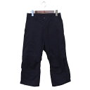 【中古】アバハウス ABAHOUSE アンクル パンツ 無地 ナイロン 2 ブラック 黒 /FT10 レディース 【ベクトル 古着】 240530(4)