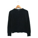 【中古】イーストボーイ EAST BOY ニット セーター 長袖 シンプル 9 ネイビー 紺 /KT10 レディース 【ベクトル 古着】 240819