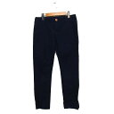 【中古】セオリー Theory J BRAND ワークパンツ テーパード 無地 コットン 綿 23 ネイビー 紺 /FT9 レディース 【ベクトル 古着】 24...