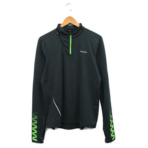 【中古】リーボック Reebok ジャージ 長袖 ハーフジップ シンプル S チャコールグレー /KT31 レディース 【ベクトル 古着】 241221 【中古】リーボック Reebok ジャージ 長袖 ハーフジップ シンプル S チャコールグレー /KT31 レディース 【ベクトル 古着】 241221