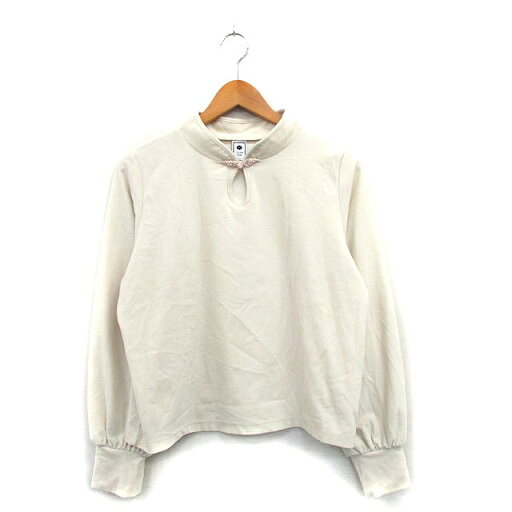 【中古】ニコル NICOLE CLUB カットソー Tシャツ 長袖 シンプル F アイボリー 白 /KT24 レディース 【ベクトル 古着】 241227 【中古】ニコル NICOLE CLUB カットソー Tシャツ 長袖 シンプル F アイボリー 白 /KT24 レディース 【ベクトル 古着】 241227