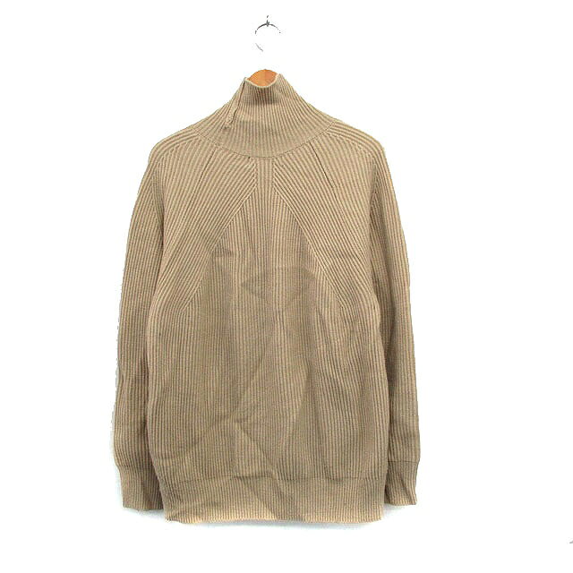 【中古】ナノユニバース nano universe ニット セーター 長袖 ハイネック シンプル L ベージュ /KT13 レディース 【ベクトル 古着】 250118 auc-vector-20138344 ブランド古着の買取販売ベクトル サンプル画像2