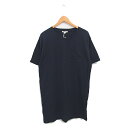 【中古】スタディオクリップ Studio Clip ロンT Tシャツ カットソー ボートネック 綿 コットン 半袖 M 黒 ブラック /TT レディース 【ベクトル 古着】 250210(4)