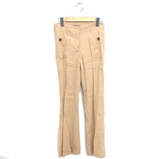 【中古】セオリー Theory スラックス パンツ ロールアップ センタープレス ロング リネン XO ベージュ 茶 /TT レディース 【ベクトル 古着】 250212 【中古】セオリー Theory スラックス パンツ ロールアップ センタープレス ロング リネン XO ベージュ 茶 /TT レディース 【ベクトル 古着】 250212