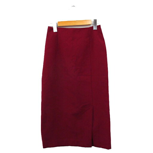 【中古】アパートバイローリーズ apart by lowrys タイトスカート ロング スリット シンプル M レッド 赤 /KT12 レディース 【ベクトル 古着】 250207 【中古】アパートバイローリーズ apart by lowrys タイトスカート ロング スリット シンプル M レッド 赤 /KT12 レディース 【ベクトル 古着】 250207